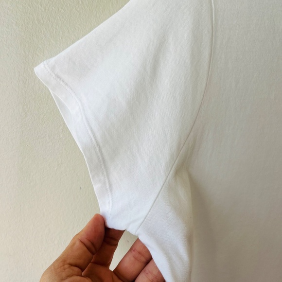 Pure Jill Sz S Oversized Scoop Neck Elliptical Tee Shirt Pullover Blouse Tunic - Picture 7 of 11